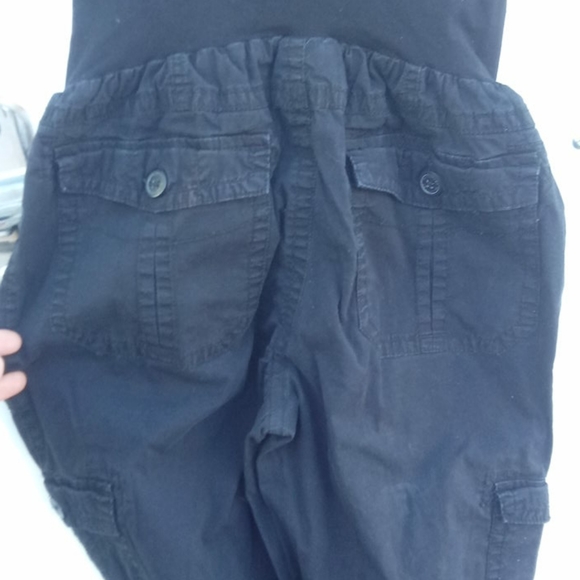 Motherhood Black Maternity Capri Summer Size Small - Picture 6 of 9